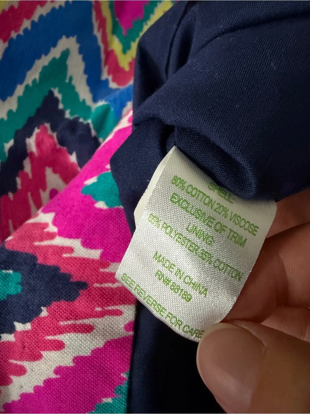 Lilly Pulitzer Chevron Shift Dress